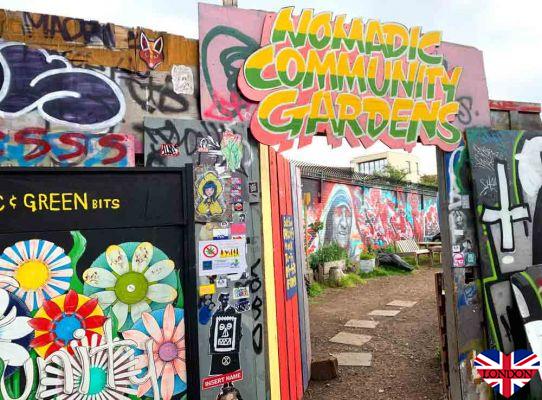 Nomadic Community Gardens: a community garden in Shoreditch 