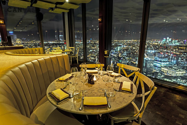Duck & Waffle: Panoramic restaurant on the 40th floor of Heron Tower