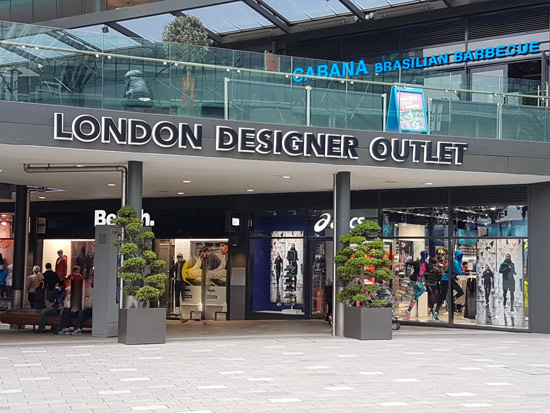 Outlets in London for great bargains!