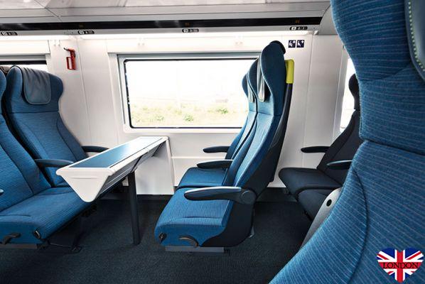 Eurostar trains: the different comfort classes