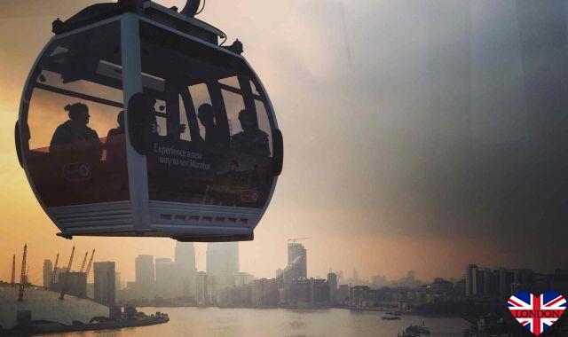 Fly over the Thames with the Emirates Air Line Cable Car