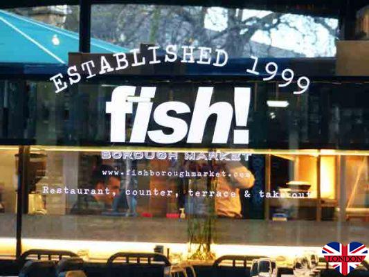 Fish! A fish restaurant in Borough Market