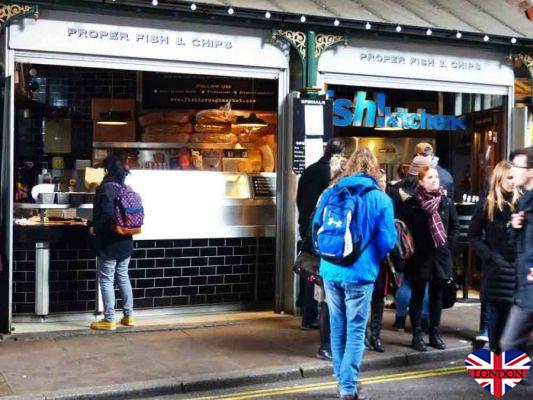 Fish! A fish restaurant in Borough Market