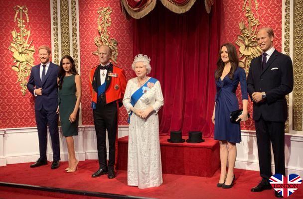 Madame Tussauds: the famous wax museum in London 