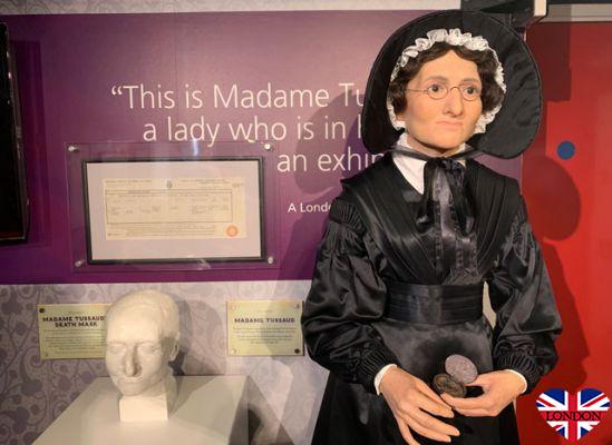 Madame Tussauds: the famous wax museum in London 