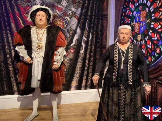 Madame Tussauds: the famous wax museum in London 