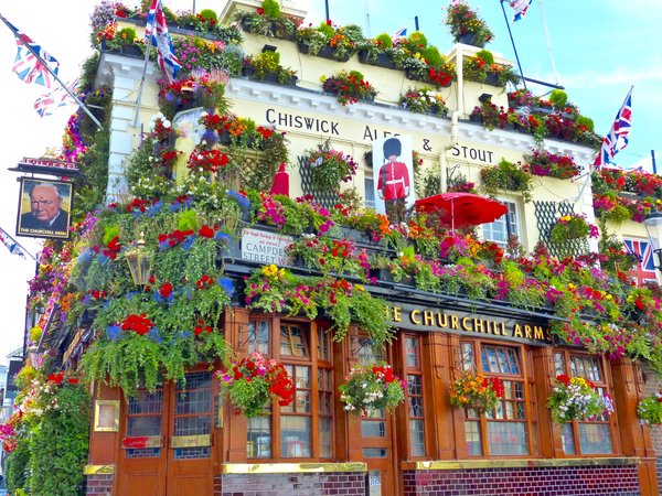 The Churchill Arms: a historic pub in Notting Hill