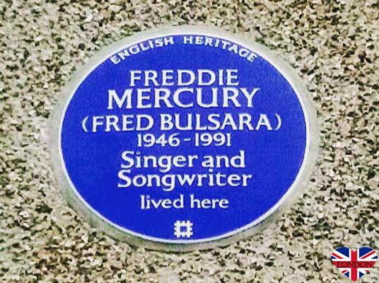 Following in the footsteps of Freddie Mercury in London 