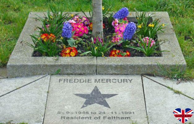 Following in the footsteps of Freddie Mercury in London 