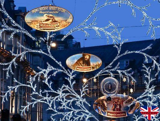 The most beautiful Christmas lights in London