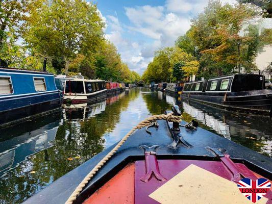 A houseboat cruise from Little Venice to Camden Lock