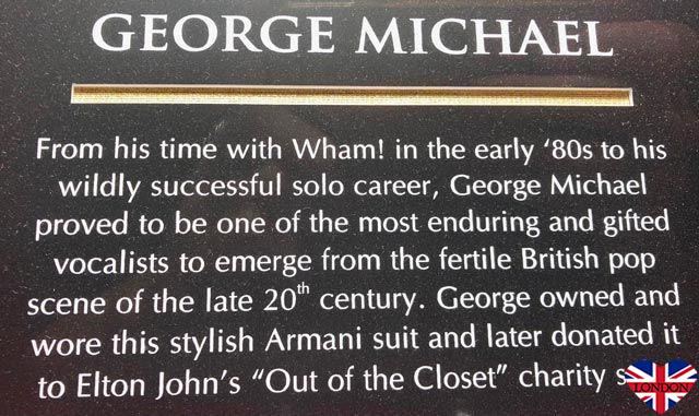 Following in the footsteps of George Michael in London 